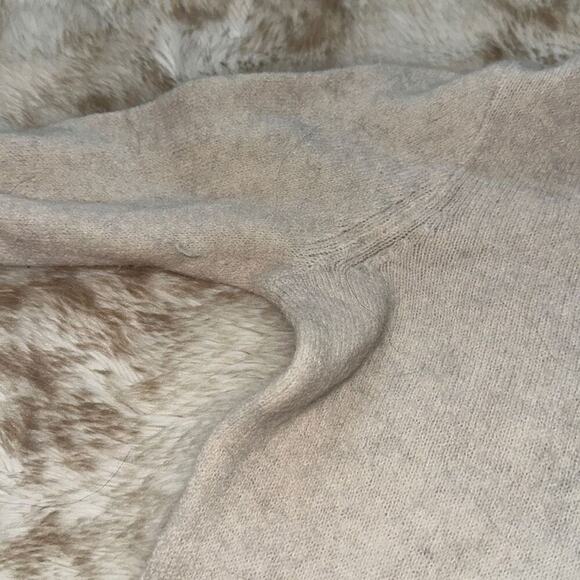 Madewell Cream Turtleneck Wool Sweater | Sz XS - Picture 3 of 6